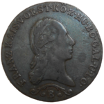 František II. 1 grajciar 1812 B