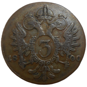 František II. 3 grajciar 1800 B