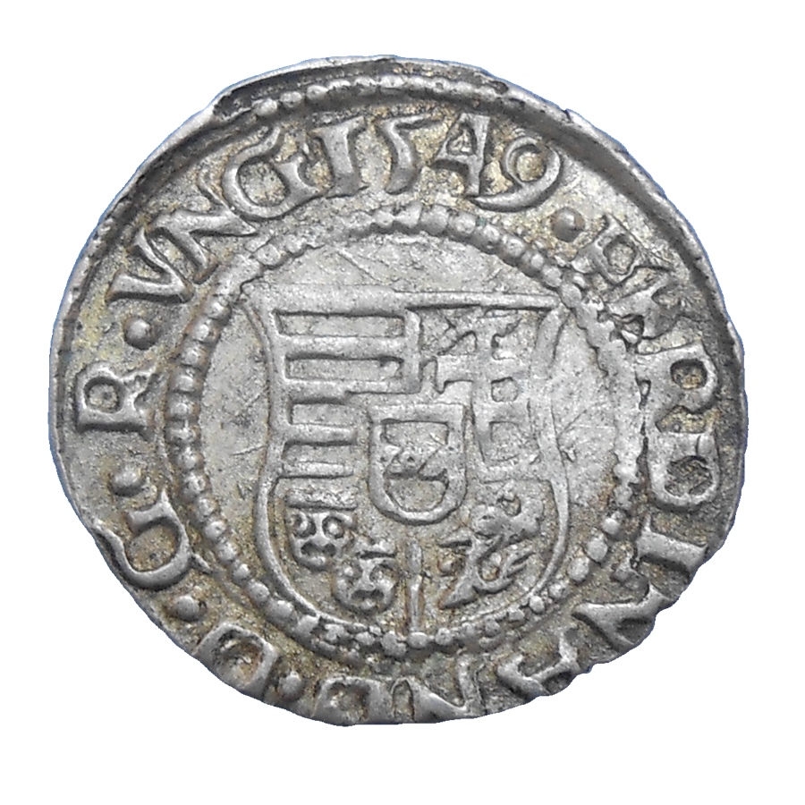 Ferdinand I. Denár 1549 KB Ferdinand I. Denár 1549 KB