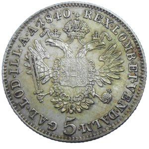 Ferdinand V. 5 grajciar 1840 C
