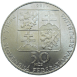 50 KČS 1991 Piešťany