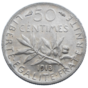 Francúzsko 50 Centimes 1913