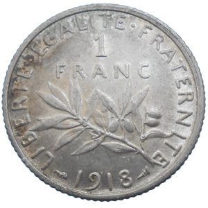 Francúzsko 1 Franc 1918