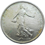 Francúzsko 5 Francs 1964