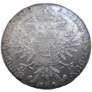 Mária Terézia Toliar 1780 SF