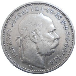 František Jozef I. 1 koruna 1892 KB