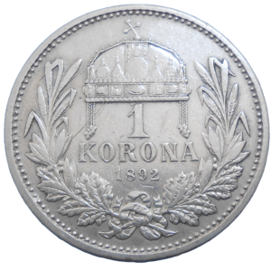 František Jozef I. 1 koruna 1892 KB