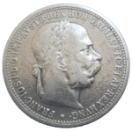 František Jozef I. 1 koruna 1896 bz