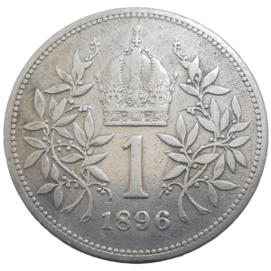František Jozef I. 1 koruna 1896 bz