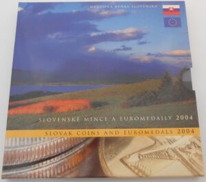 Sada obehových mincí 2004
