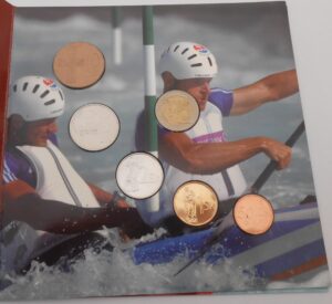 Sada obehových mincí 2008 Olympiáda Peking