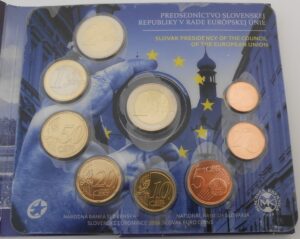 Sada obehových mincí 2016 predsedníctvo SR v Rade EÚ