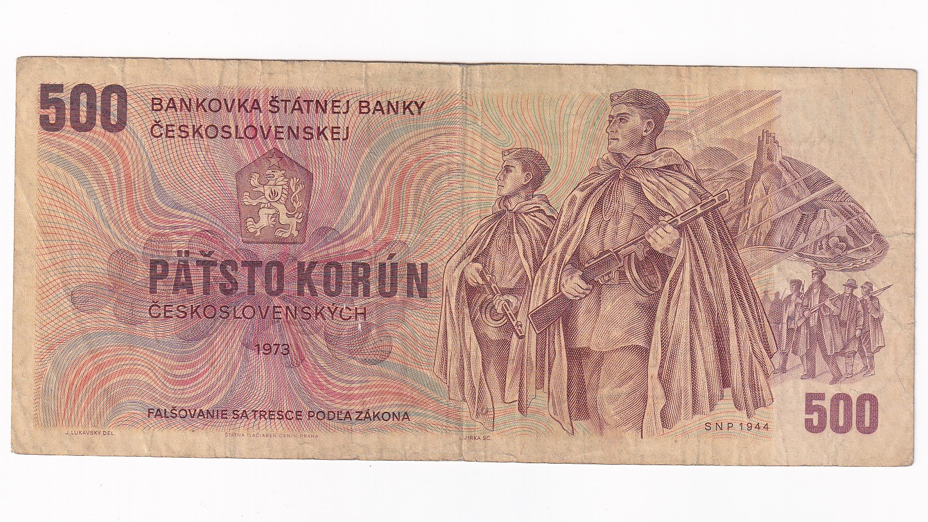 500 Korún 1973 Z68 500 Korún 1973 Z68