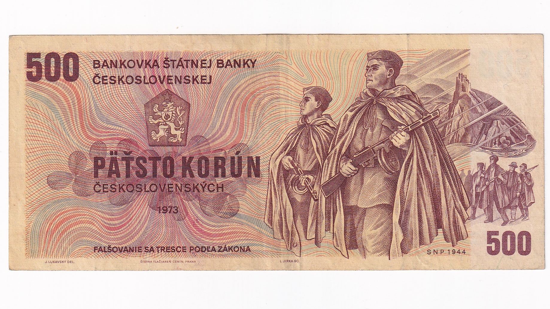 500 Korún 1973 U82 500 Korún 1973 U82