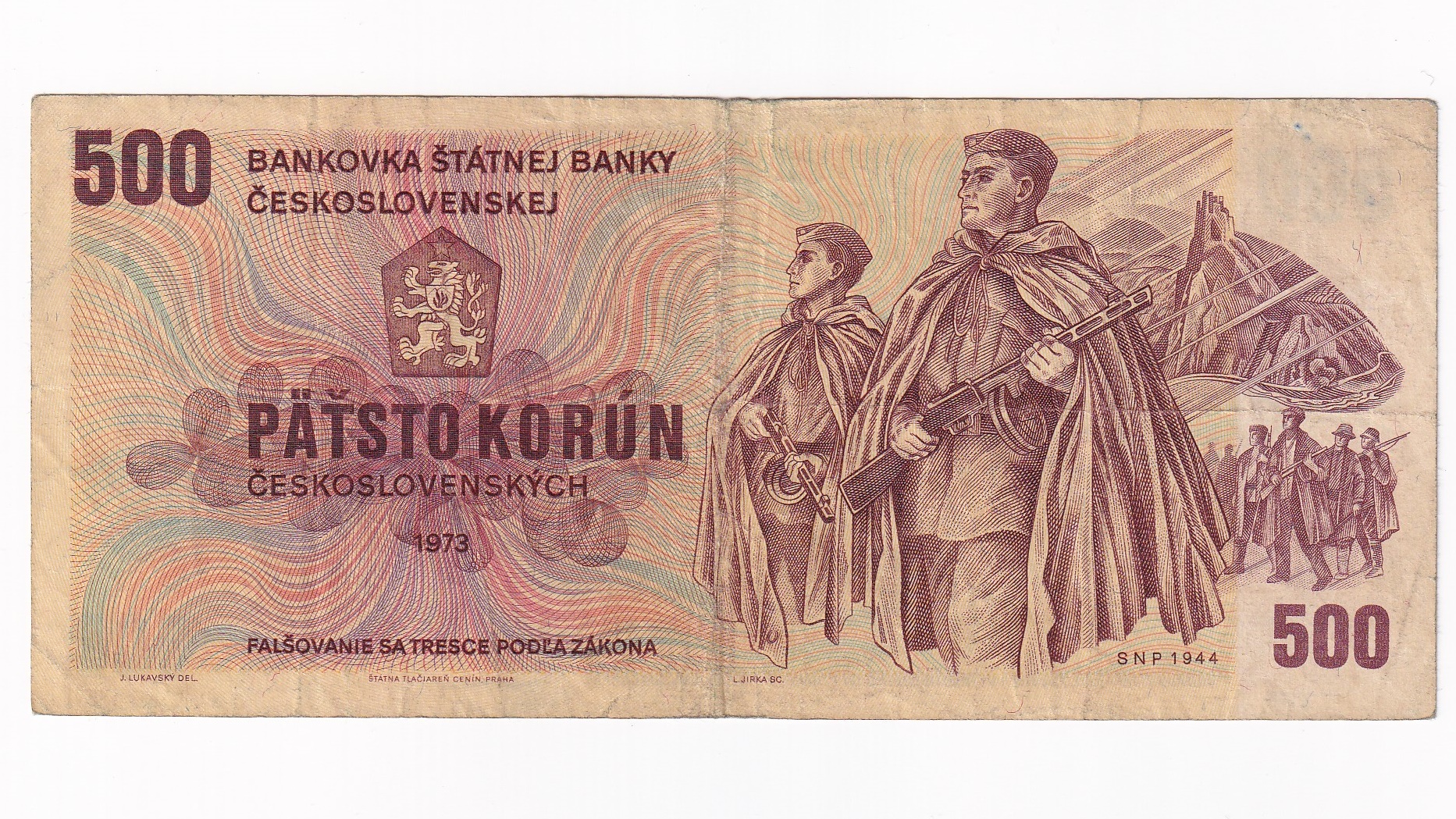 500 Korún 1973 U30 500 Korún 1973 U30