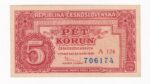 5 Korún 1949 A124
