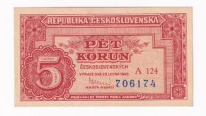 5 Korún 1949 A124