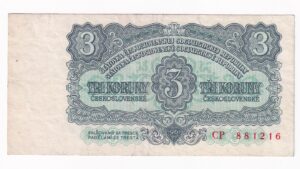 3 Koruna 1961 CP