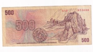 500 Korún 1973 U17