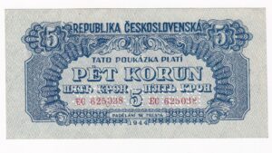 5 Korún 1944 EC
