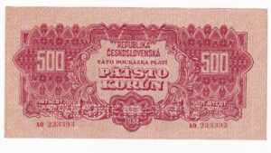 500 Korún 1944 AO