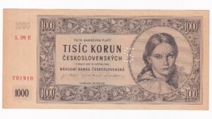 1000 Korún 1945 09E
