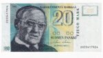 Fínsko 20 Markkaa 1993