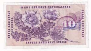 Švajčiarsko 10 Francs 1974