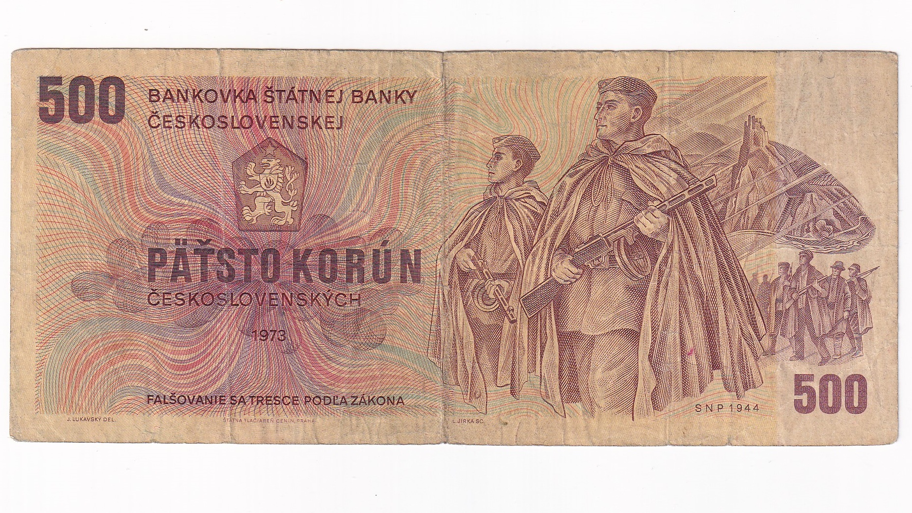 500 Korún 1973 Z33 500 Korún 1973 Z33
