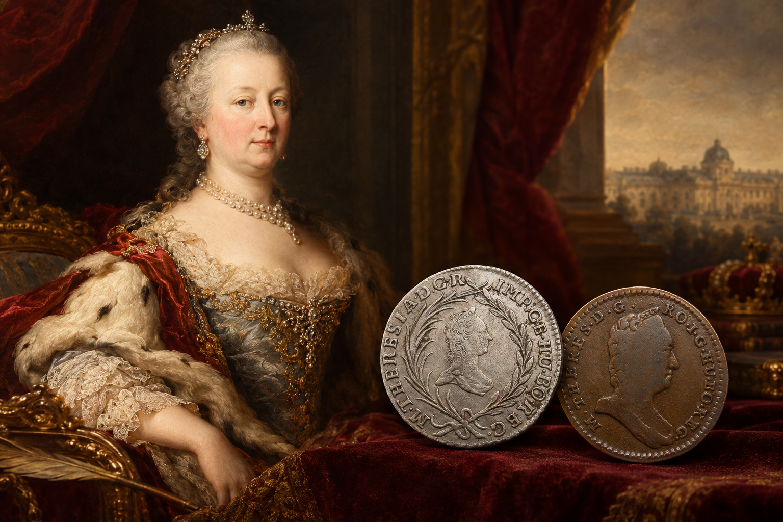 Mince Márie Terézie 1740 až 1780